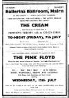 Cream at The Ballerina Ballroom Nairn